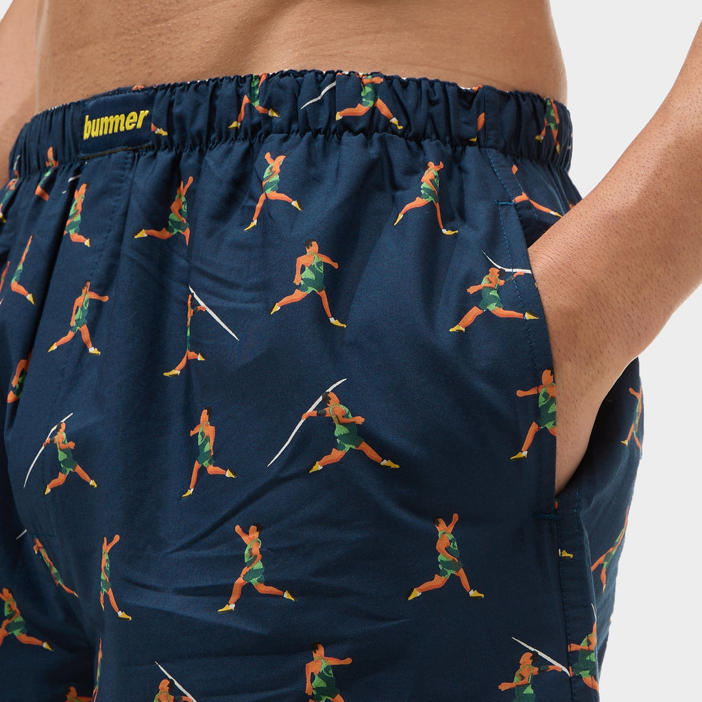 Cotton Boxer Shorts - Jabby